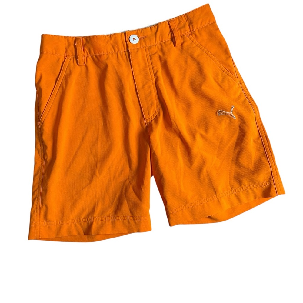 Puma Bright Orange Casual Shorts